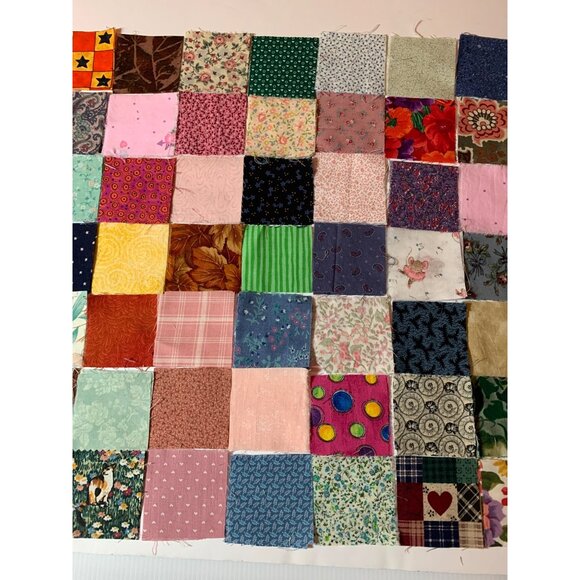140 Pieces 2.5" Cotton Squares Quilting Fabric Bundle For Patchwork & Sewing Pro - Picture 6 of 9